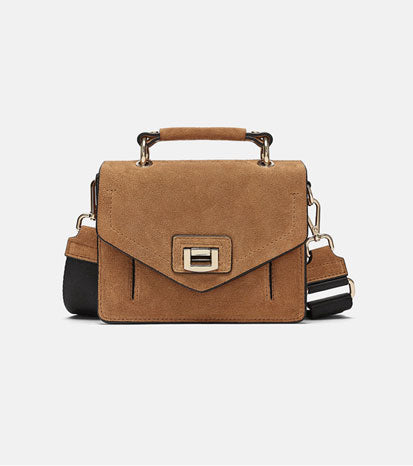 Mini Split Suede City Bag
