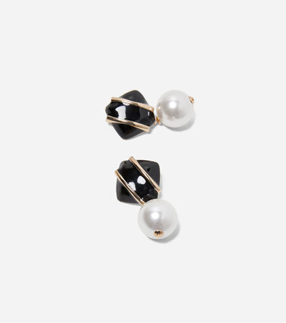 Vintage Pearl Bead Earrings